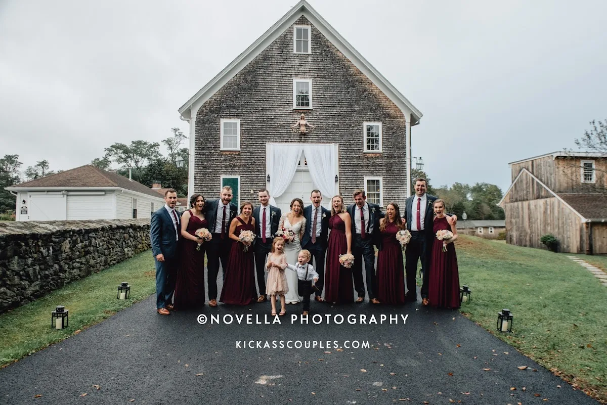 Historic barn-style architecture at Mt Hope Farm