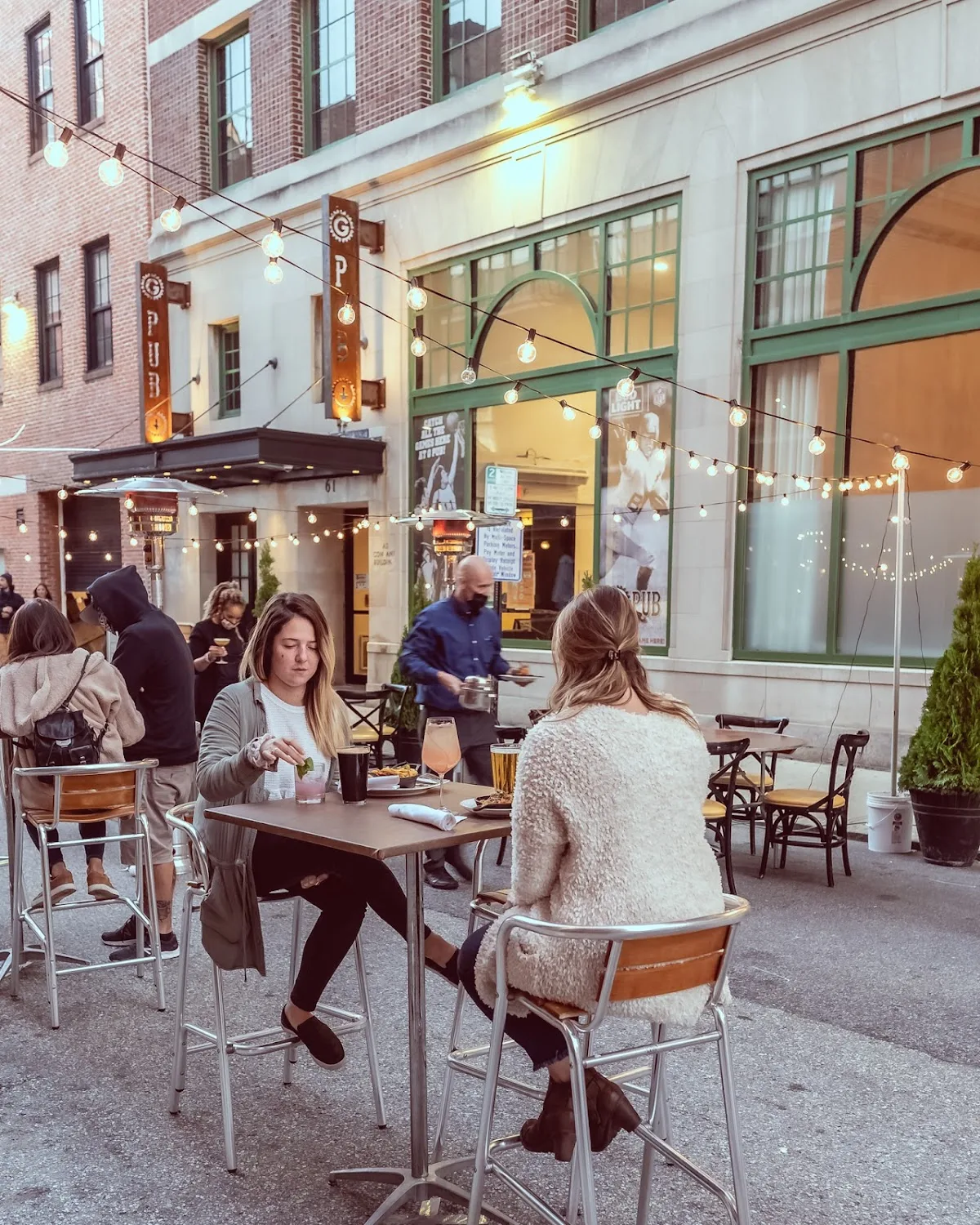 Providence G Pub drinks and dining moments