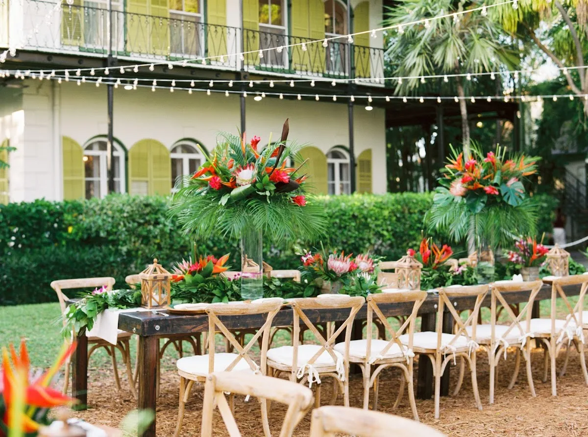 Weddings + Events at the Ernest Hemingway Home gallery